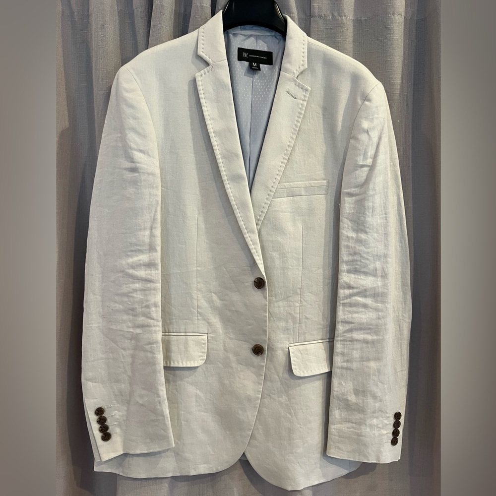 INC linen sport coat